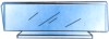 reconocimiento de escritorio de cristal con placa met?lica en forma rectangular, el escrito puede ir en cristal o en placa, incluye el logo de instituci?n o empresa.
