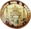 distintivo circular con el logotipo de cualquier empresa o instituci?n