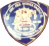 distintivo en forma de escudo con el logotipo de cualquier empresa o instituci?n