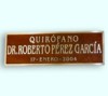 placa metal de 50 x 60 cm ideal para escuelas, el escrito puede incluir el logotipo de empresa o instituci?n.