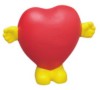 pelota antiestrs promocional (promotional stress ball) Corazn con pies y manitas