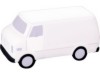 pelota antiestr?s promocional (promotional stress ball) Van, Camioneta blanca, camioneta de carga, furgoneta