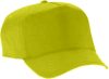 gorra gabardina para ni?o o adulto en color amarillo, con broche sujetador de pl?stico, el bordado es de 5 x 5 cms aprox. (cachuchas y gorras publicitarias promocionales)