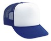 gorra malla nacional en color azul marino con broche sujetador de plstico tinta textil o inflatex. (cachuchas y gorras publicitarias promocionales)