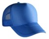 gorra malla nacional en color azul rey con broche sujetador de plstico tinta textil o inflatex. (cachuchas y gorras publicitarias promocionales)