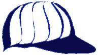 gorra visera tnel de viento (visera promocional) suela eva foami espumn en color azul marino, unitalla.