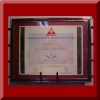 diploma Roma en placa de aluminio Anodizado de 175 mm x 250 mm, grabado con sus datos, en base de cristal, poli?ster (polyester), o madera, con su logotipo impreso y o grabado
