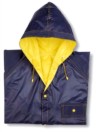 impermeable para adulto unitalla modelo -manga- el modelo manga es una capa con capucha y sin mangas, en color amarillo material PERMATRÃ“N