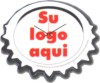 reloj de pared promocional corcholata, base de plstico arillo redondo, mecanismo de cuarzo, cristal protector, caratula de estireno 24 cm, rea de impresin, dimetro: cuerpo 29 cm.