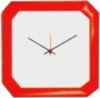 reloj de pared promocional cuadrado, base de pl?stico, arillo cuadrado, mecanismo de cuarzo, cristal protector, caratula estireno 23x23.5 cm, ?rea de impresi?n, di?metro: cuerpo 27x27.5.