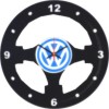 reloj de pared promocional volantito, base de pl?stico forma volante, mecanismo de cuarzo, ?rea de impresi?n. caratula estireno 8.2 cm,di?metro cuerpo 24 cms.