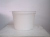hielera promocional, con asideras, color blanca, material pl?stico, altura 12 cms., di?metro inferior 13 cms., di?metro superior 17 cms.