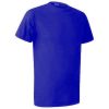 playera cuello redondo peso medio impresi?n en serigraf?a en frente y espalda color azul marino