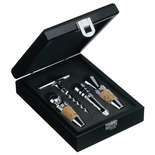 Estuche set sacacorchos