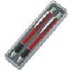 estuche (set) de pluma con portaminas race, met?lico con grip. Incluye estuche individual de lujo.