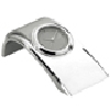 reloj promocional (relojes publicitarios) de escritorio horizontal, met?lico brillante, con caja individual