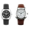 reloj de pulso promocional (relojes publicitarios de pulso) frankfurt, marca bakio, caja de acero inoxidable, correa de piel italiana (negra o caf?) maquinaria de alta presicion, fechador y resistente al agua (5 atm) incluye estuche met?lico individual