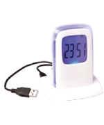 Hub interconector USB 4 puertos con reloj y term?metro