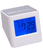 Reloj Dodoni con luz, termómetro y calendario