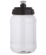 Cilindro Pet 500 ml. Transparente con chup?n
