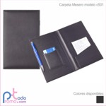 Carpeta Mesero. PRECIO de PROMOCIÓN, verificar EXISTENCIAS, próximo a AGOTARSE.