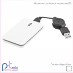 Mouse con luz blanca. PRECIO de PROMOCI?N, verificar EXISTENCIAS, pr?ximo a AGOTARSE.