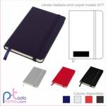 Libreta mediana s?mil curpiel