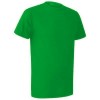 playera cuello redondo peso completo impresi?n en serigraf?a en frente y espalda color verde.
