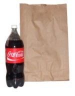 papel kraft natural (caf?) de 80grs./m2. Medidas: 30 cm. de ancho, 48 cm. de alto y 12.5 cm. de fuelle, ideal para despensa, alimentos y productos varios.